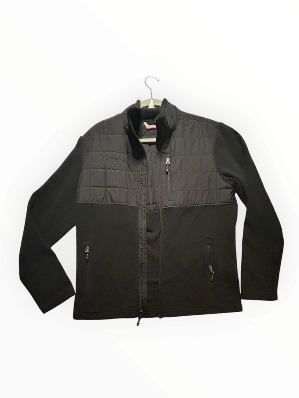 Free Country Black Quilted Softshell Jacket Men’s S